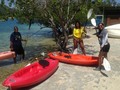 1-Esta vez probamos algo nuevo para nosotros El Kayak, al principio estaba súper asustada por las partes profunda así que no dude en pedir mi chaleco salvavidas aunque no fue necesario. 2-Snorkel ❤️ observamos pepinos marinos, estrellas de mar, pulpos🐙 gusanos, infinidades de peces 🐠, corales, erizos y crustáceos 🦀 #lacienaga #playa #kayak #snorkel #ocumaredelacosta #venezuela #amigos #lavidaesbella