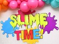 🍭🎉SLIME🎊💗Isabella cumple 7 años🎀🎁 y lo celebró con una divertida temática de colores🍭 Fotografia:@cespinosaworkshoot Reposteria:@reposterialubdy  Recreacion:@santiagomartinezrecreaciones