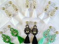Joyería hecha a mano.  #venezuela #ootd #hechoamano #handmade #soutache #aretesdemoda #soutachejewelry #accessories #fashionearrings #jewelry #earringfashion #designersvenezuela #designs #bijoux #tassels #maxiaretes #bisuteria #zarcillos #aretes #pendientes #orecchini #earrings #earring #earringshandmade #bouclesdoreille #necklace #jewerly #talentovenezolano #diseñovenezolano #diseñadoresvenezolanos