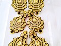 SOUTACHE EARRINGS ✨✨✨ Handmade With Love 🖤  .  .  .  .  #handmadewithlove #aretes #zarcillos #aros #pendientes #earrings #hechoamano #aretesdemoda #bisuteria #accesoriosdemoda #soutache #soutacheearrings #handmade #tassel #handmadeearrings #jewelry #artesanosmexicanos #smallbusiness #accesories #california #handmadejewelry #texas #statementearrings #bijoux #accesorios #earringfashion #orecchini #talentovenezolano #diseñovenezolano