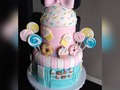 Holisss estoy súper perdida por acá y tengo muchos trabajos que mostrarles.. ☺☺ poco a poco me pongo al día!!   Este en particular nos encantó Minnie es un clásico que nunca pasa de moda y me encanta cuando se combina con algún otro motivo..💗💗