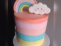 Porq menos siempre es más 😃😍🥰 🌈☁️ #minicakes #buttercream