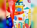 Cómics Cake...   Cada Trabajo es un gran reto, ya que no es solo hacer una torta.. es poder satisfacer todas las expectativas sobre ella .. Lo que el decorador necesita q lleve la torta para encaje perfectamente en la decoración y por supuesto todo lo q el cliente desea ver en ella... ..  Por eso que cada torta realizada es un gran reto cumplido 🥰💛💛