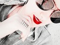 #me #red #lipstick #girl #likemypic #like ##follow #followme #goodnight #hi #higuys #hello